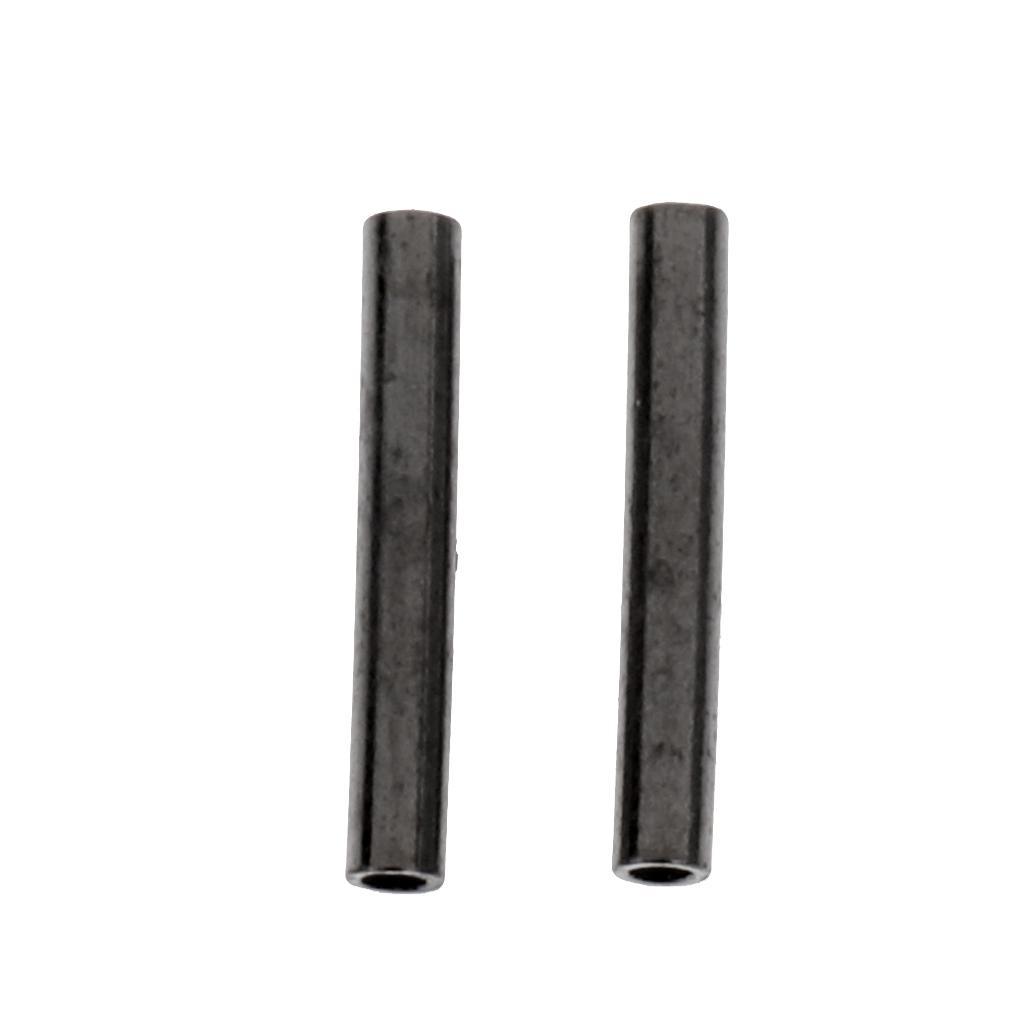 400pcs 1.2/1.4mm Fishing Wire Leader Crimps Single Barrel Crimping Sleeves 100% Copper Tube Connector Fishing Tackle Kit