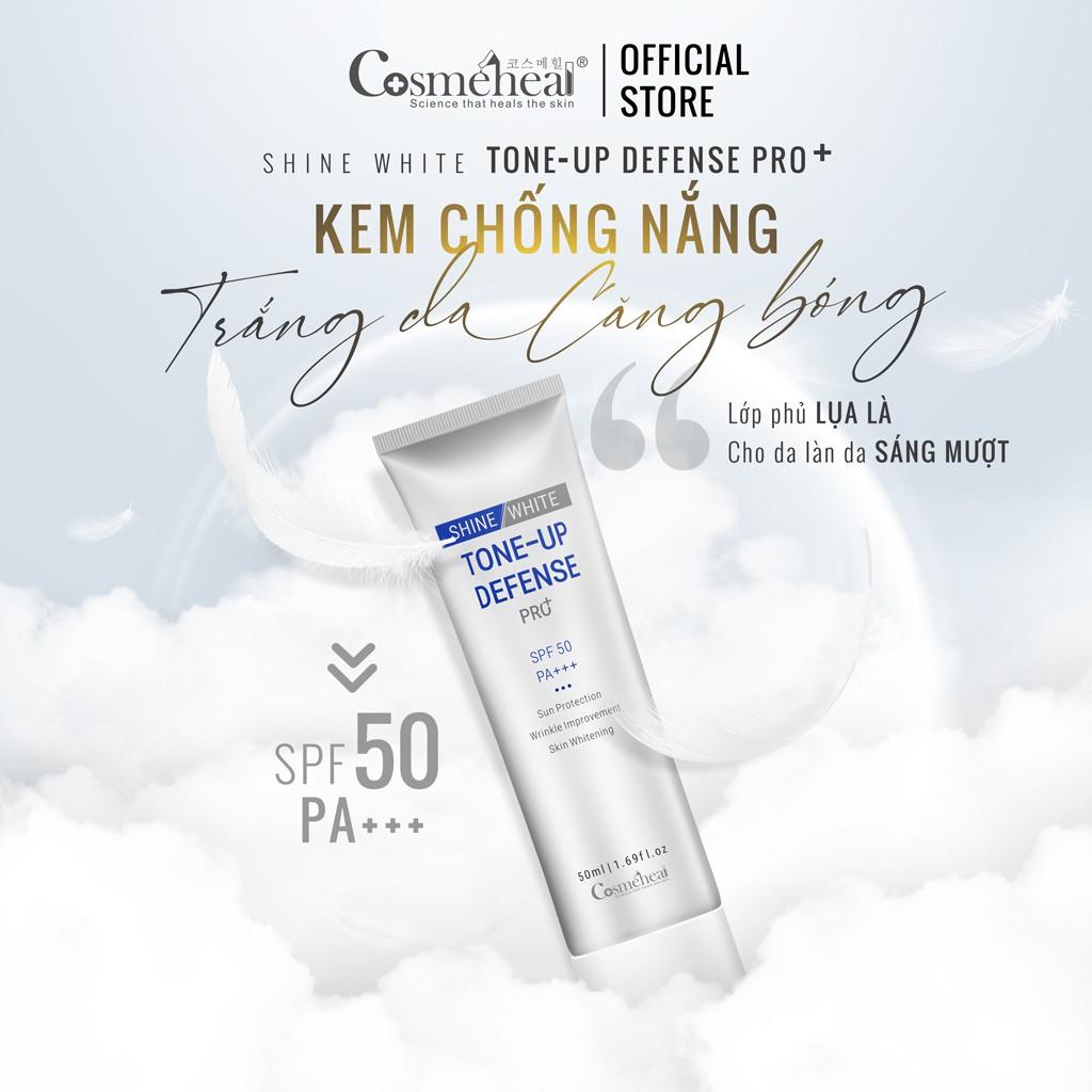 Kem Chống Nắng COSMEHEAL Shine White Tone Up Defense Pro+ (50ml)