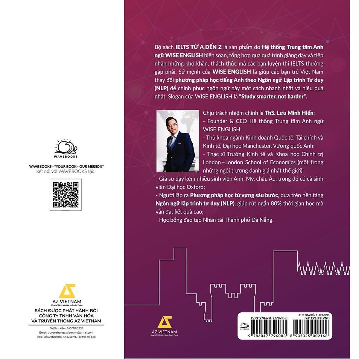 IELTS Từ A Đến Z - Reading - Bản Quyền