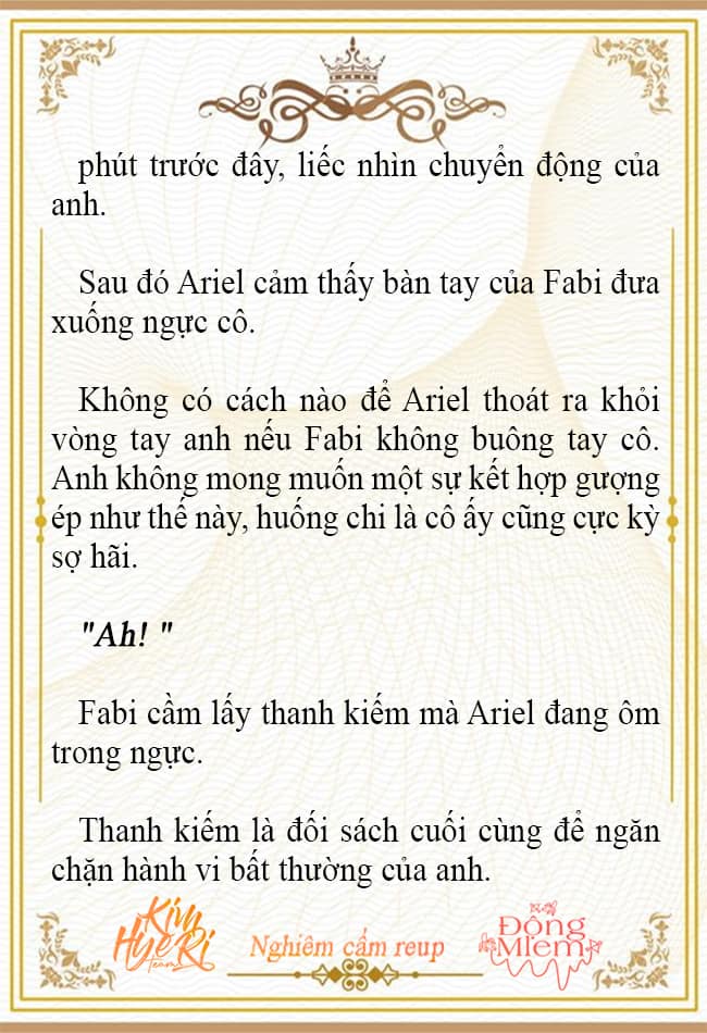 [novel 18+] ariel, thánh nữ dâm đãng chapter 50 16