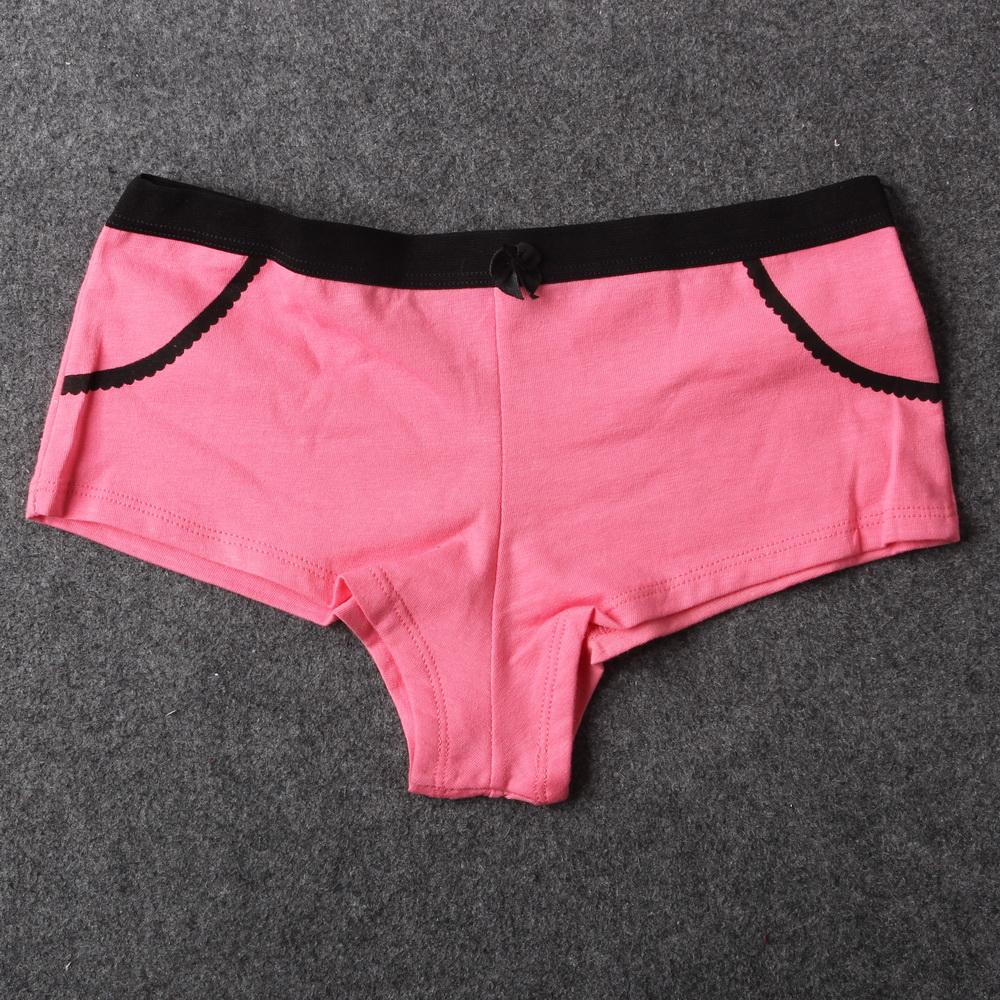 6 Cái/lốc Mới Cotton Ngắn Quần Lót Boxer Nữ Quần Lót Boyshorts Quần Lót Nữ Quần Short Bé Trai Bé Gái Châu Á M-XL