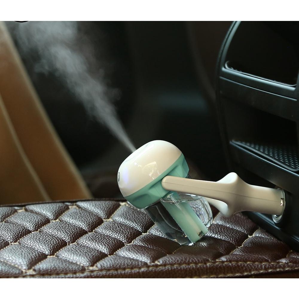 Máy khuếch tán tinh dầu Tạo Độ Ẩm Không Khí Mini Cho Xe Hơi