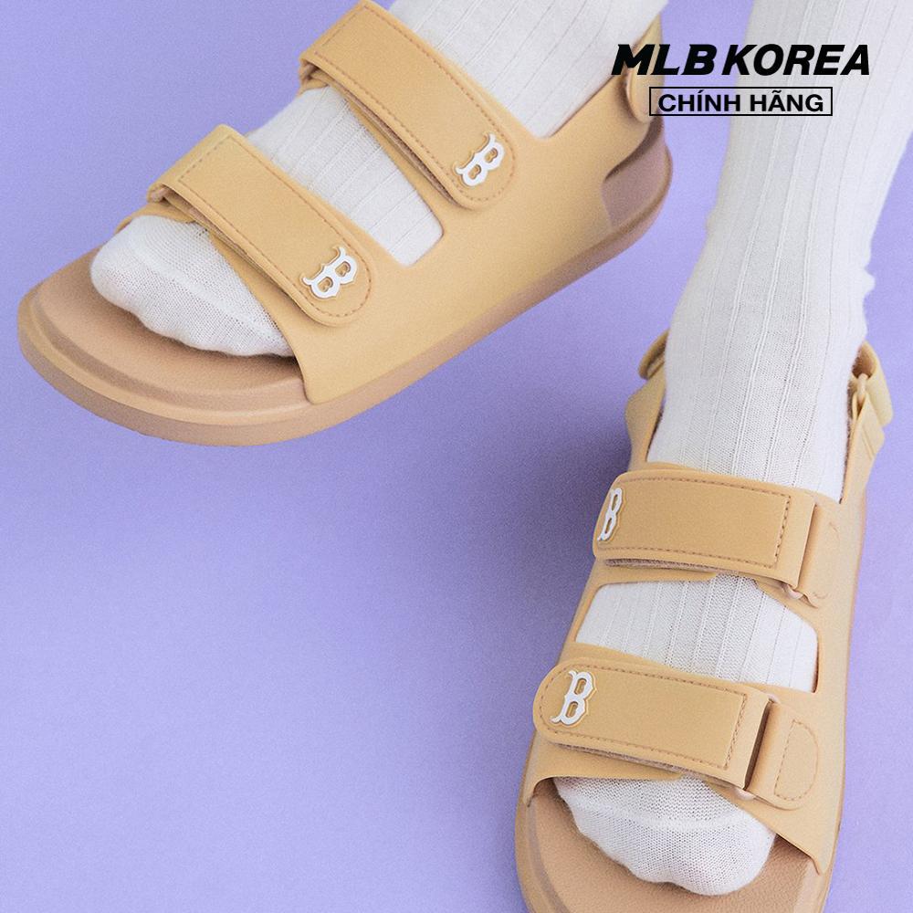 MLB - Giày sandals unisex đế thấp quai ngang Chunky 3ASDCBS33