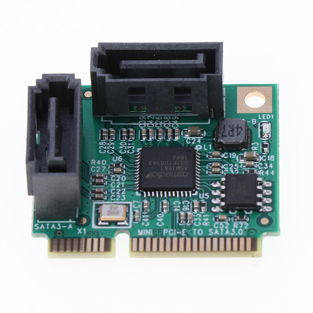 - to SATA3.0 2-Port  III Expansion Adapter Card 6Gbps