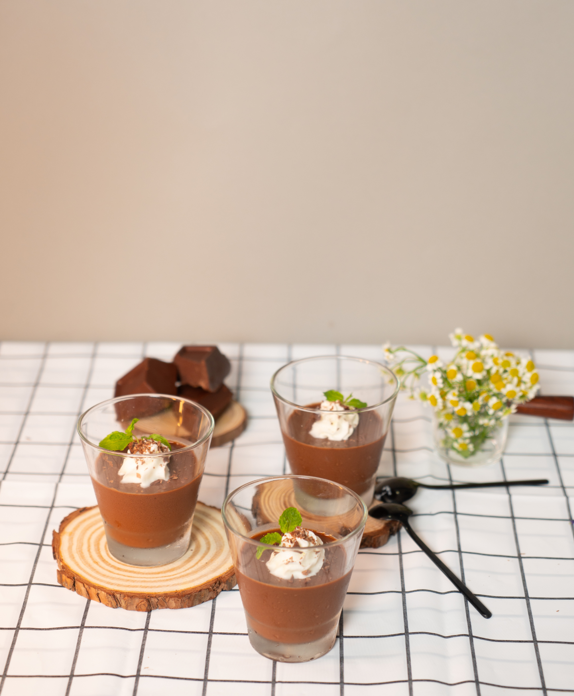 Bột Pudding Chocolate - Túi 250gr - Bột Pha Sẵn Pudding Chocolate Siêu Tiện Lợi