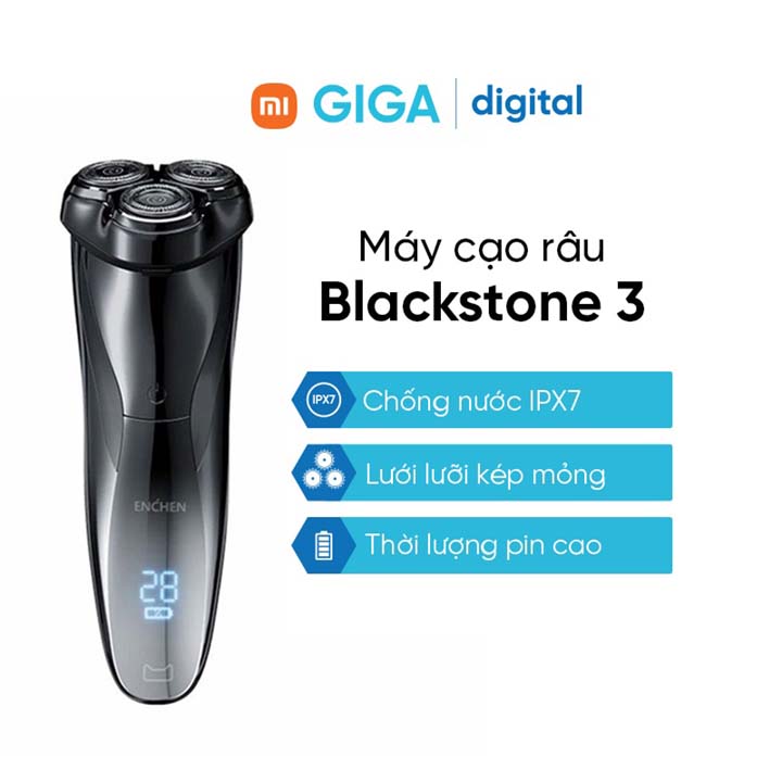 Máy cạo râu Xiaomi Enchen Blackstone 3 - Hàng Chính Hãng