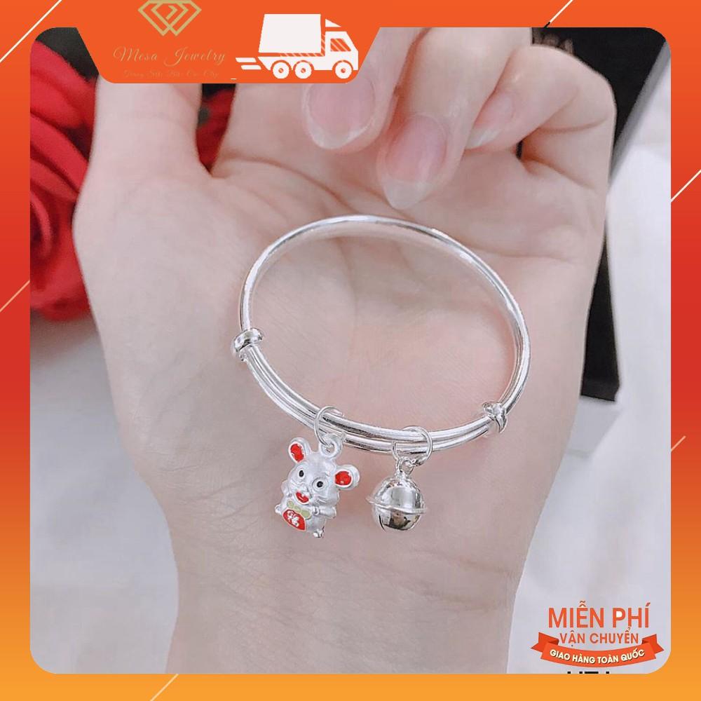 LẮC TAY TRẺ EM TREO CHUỘT ĐỎ MÃ LT00140512