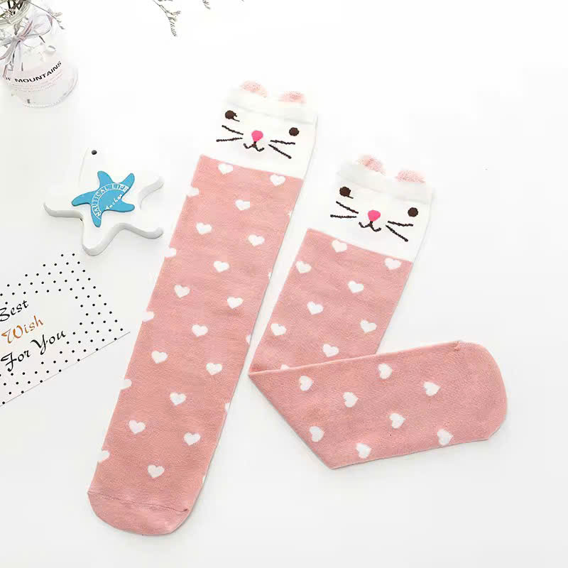 TẤT VỚ HOẠ TIẾT HOẠT HÌNH SIÊU XINH DỄ THƯƠNG TỪ 3-12 TUỔI DÀNH CHO BÉ GÁI