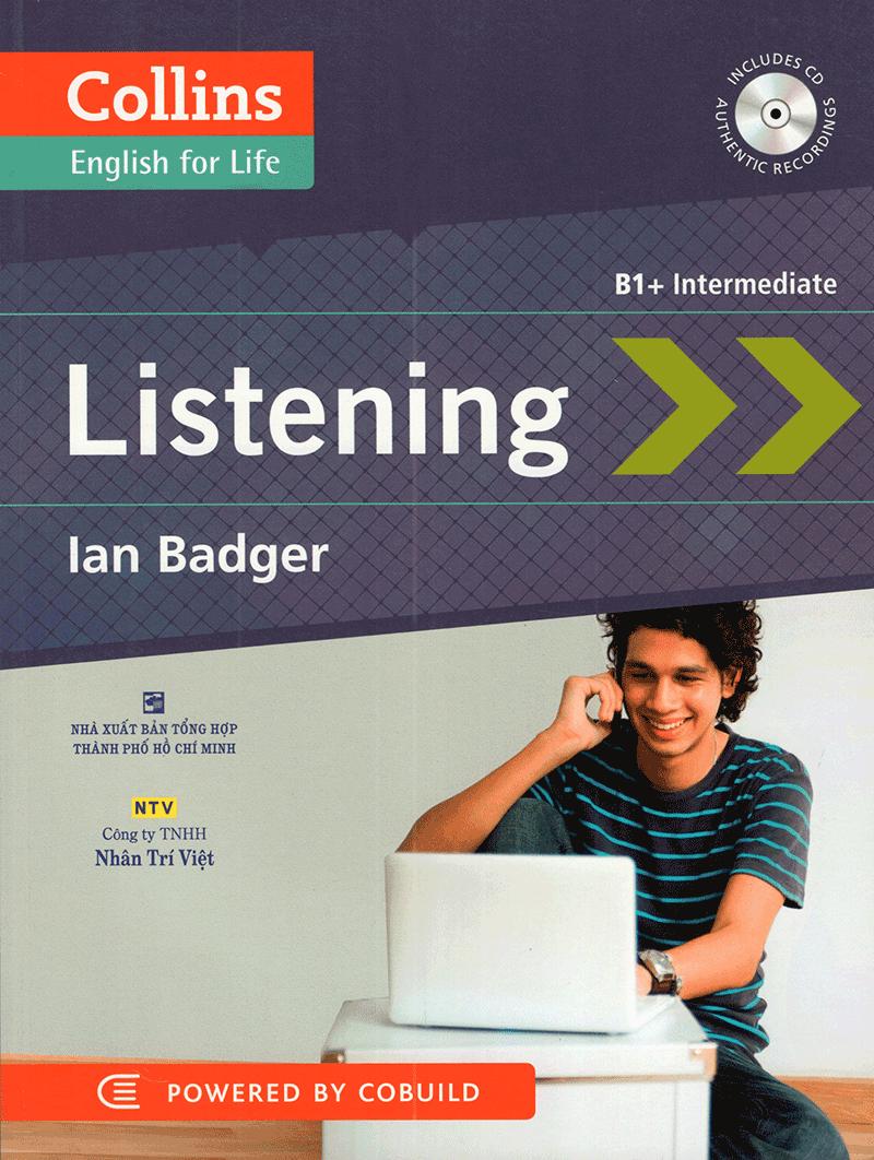 Sách Collins English for Life - Listening B1 Intermediate (Kèm CD Hoặc File MP3) (Tái Bản)