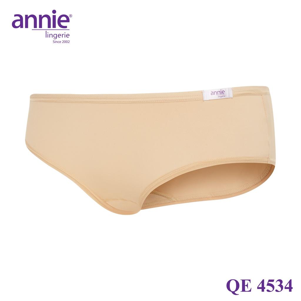 Hình ảnh Quần lót nữ trơn thun lạnh, lưng thấp cao cấp annie 4534 ôm sát cơ thể, không cộm, cấn, trẻ trung, mềm mịn, thoáng mát