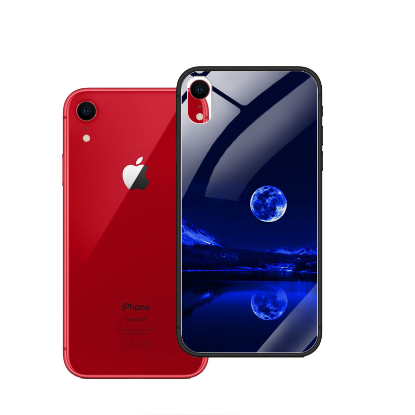 Ốp Lưng Kính Cường Lực cho điện thoại Iphone XR - 0269 MOON02
