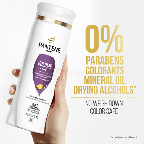Dầu gội xả Pantene Pro-V 2-in-1 (355ml) - Hàng chính hãng