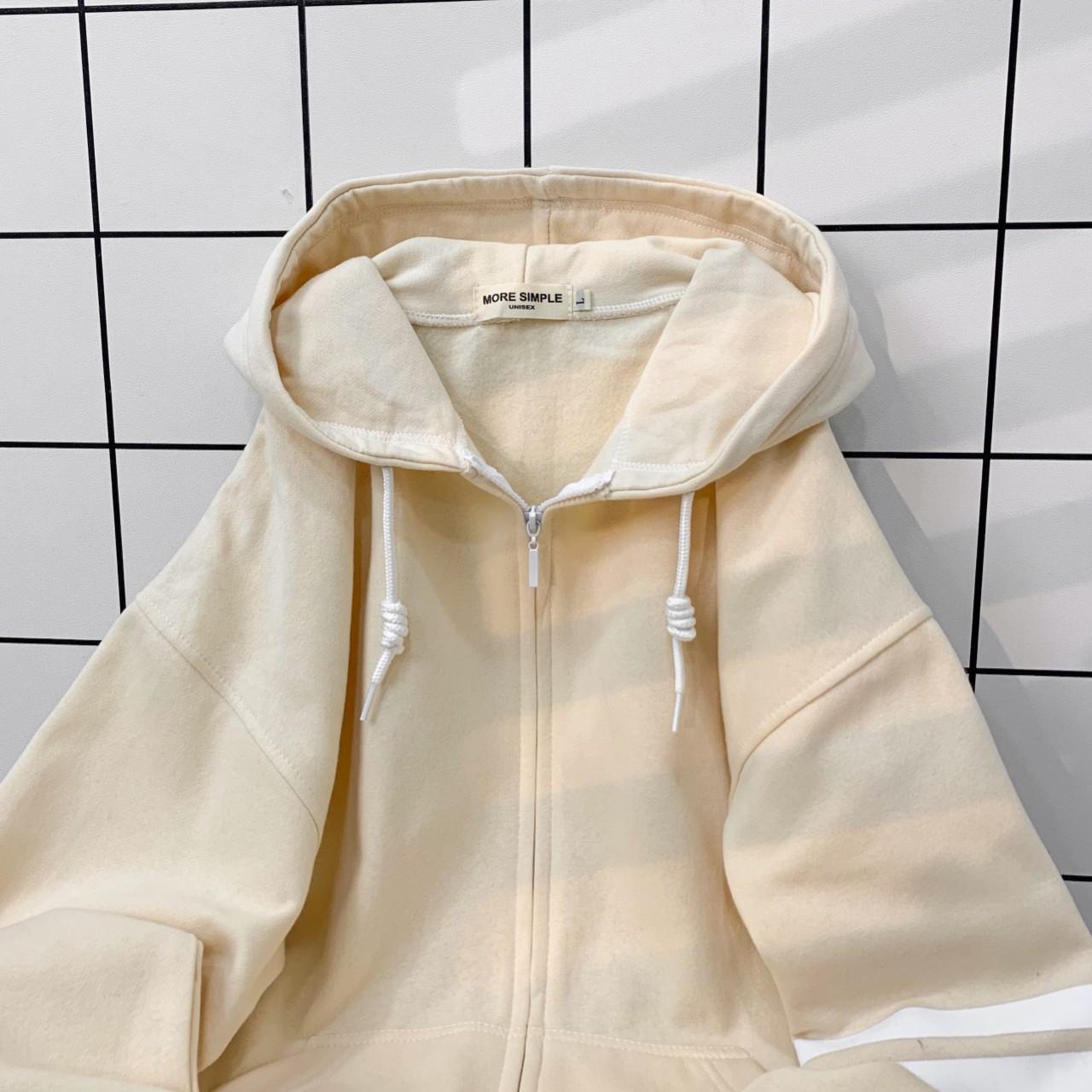 Áo Khoác Hoodie Zip HORI Form Rộng Phối 3 Sọc Vải Nỉ Bông Tay Dài Phong Cách Ulzzang Nam Nữ Unisex