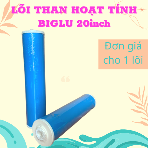 LÕI THAN HOẠT TÍNH BIGLU 20IN.LÕI THAN BÉO 20IN