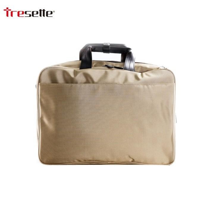 Túi xách laptop thương hiệu Tresette cao cấp nhập khẩu Hàn Quốc TR-5C12 Silver Beige