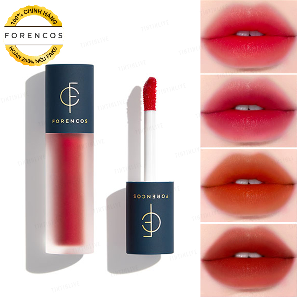 Son kem lì FORENCOS Lip Tattoo Soak Tint 13 màu - Chính hãng Hàn Quốc