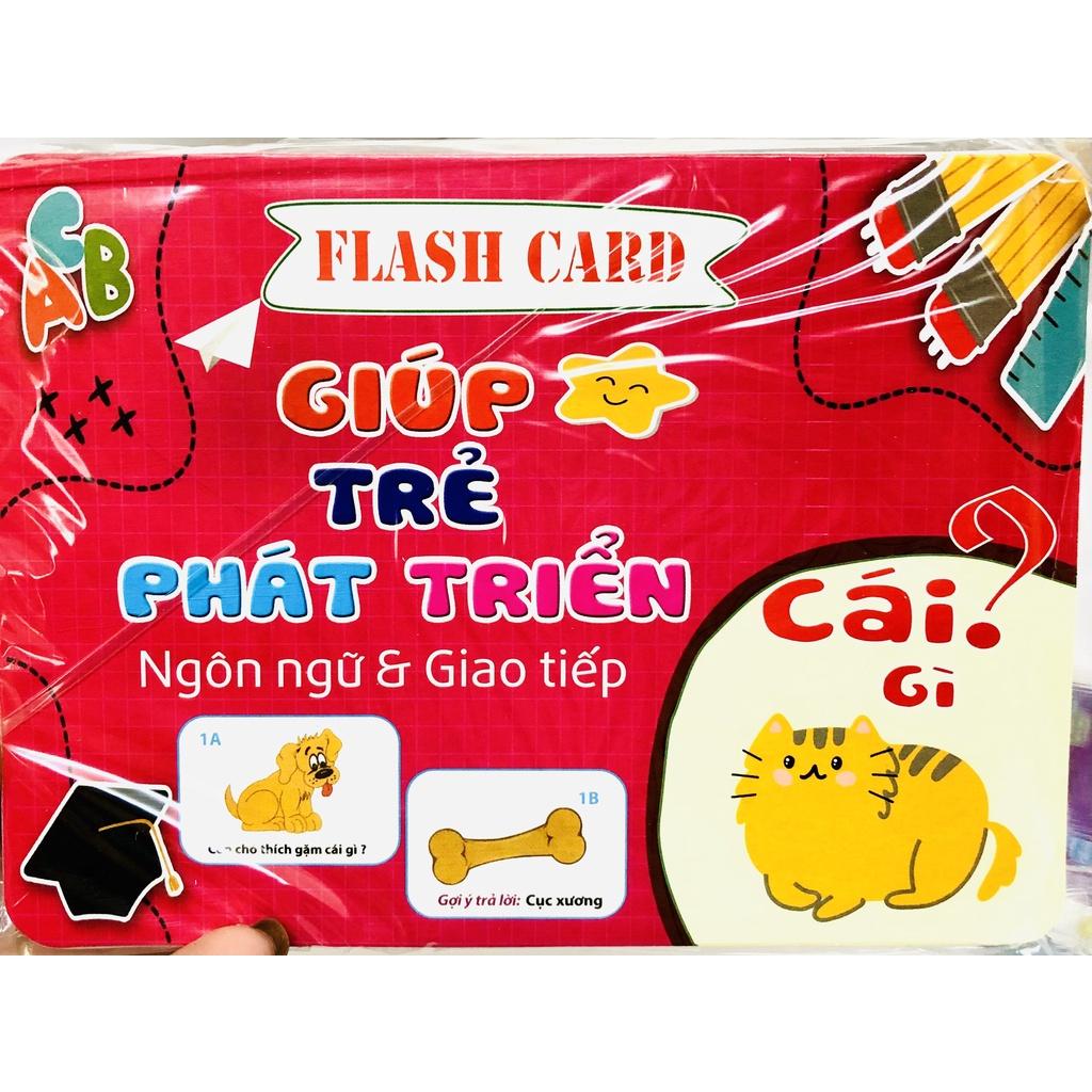 Thẻ Học Thông Minh Flashcard Giúp Trẻ Phát Triển Ngôn Ngữ Và Giao Tiếp - Đồ Chơi Thông Minh VinaToys