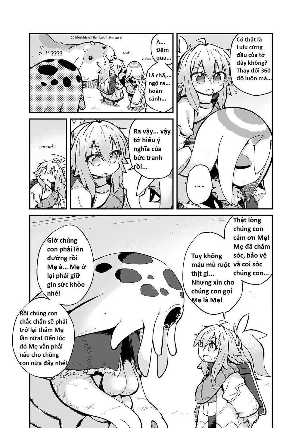 ngay cả khi hậu tận thế, thật hạnh phúc vẫn còn được sống... chapter 12 19