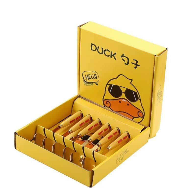 Set 6 Thìa Hình Vịt Vàng Cute Dễ Thương Dành Cho Bé