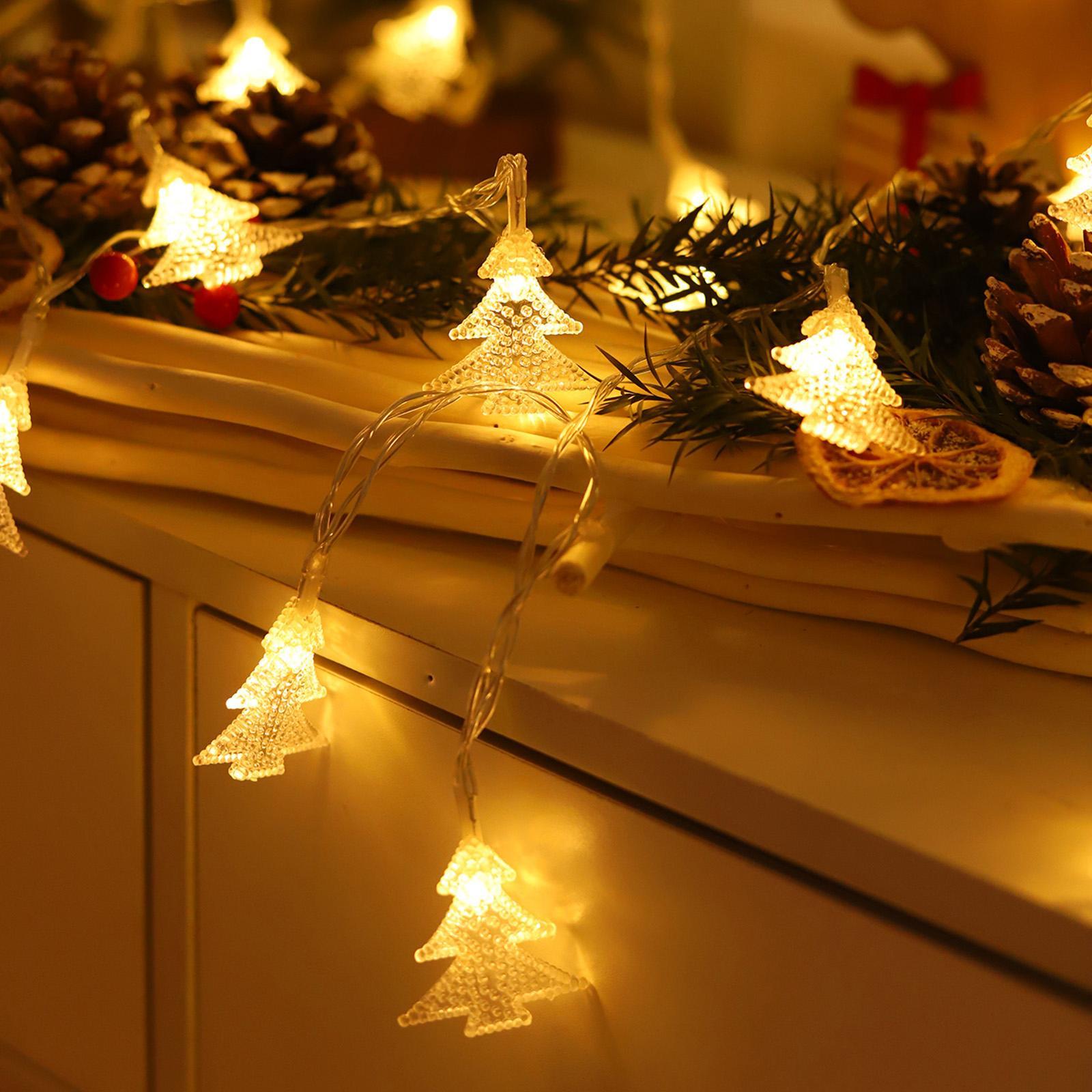 Decorative Christmas String Lights Tree Home Decor Ornament