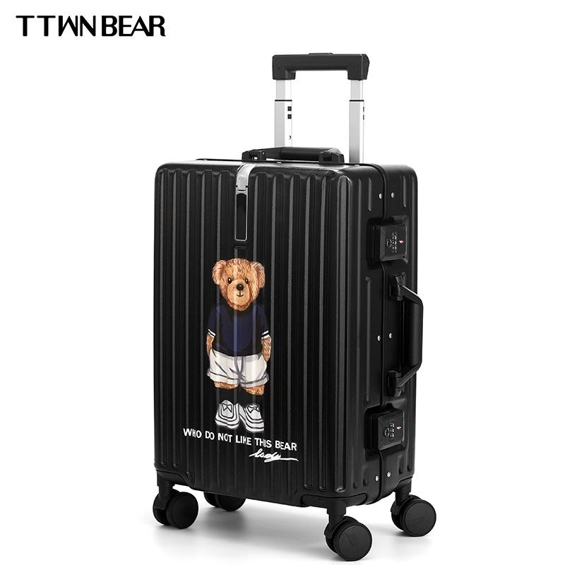 Vali cao cấp TTWN BEAR TN7001 đi du lịch size 24 in và 20 in