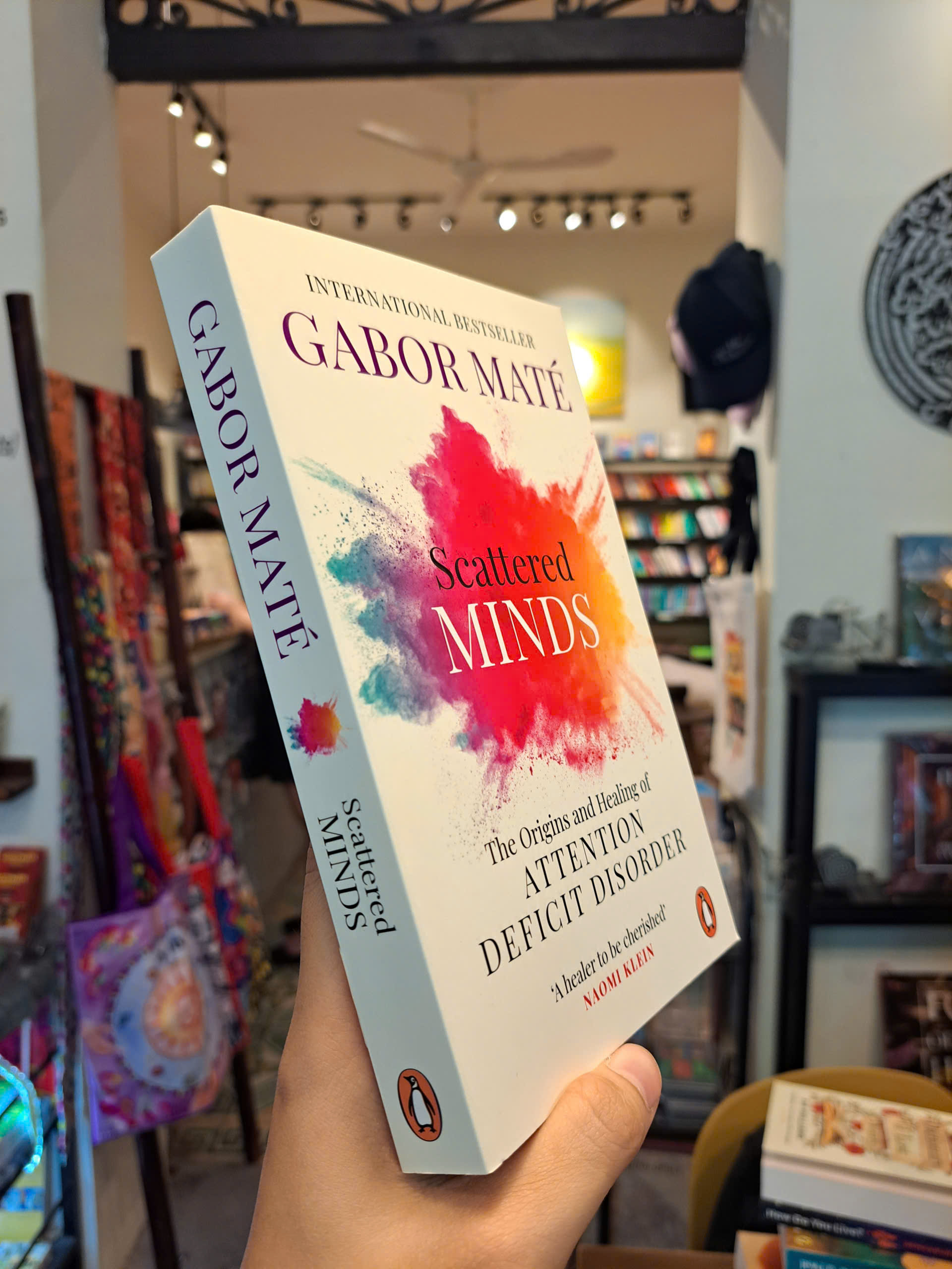 Sách - Scattered Minds by Gabor Maté | Psychology / Mental Health / Tâm lý học / Ngoại văn Nhập Khẩu