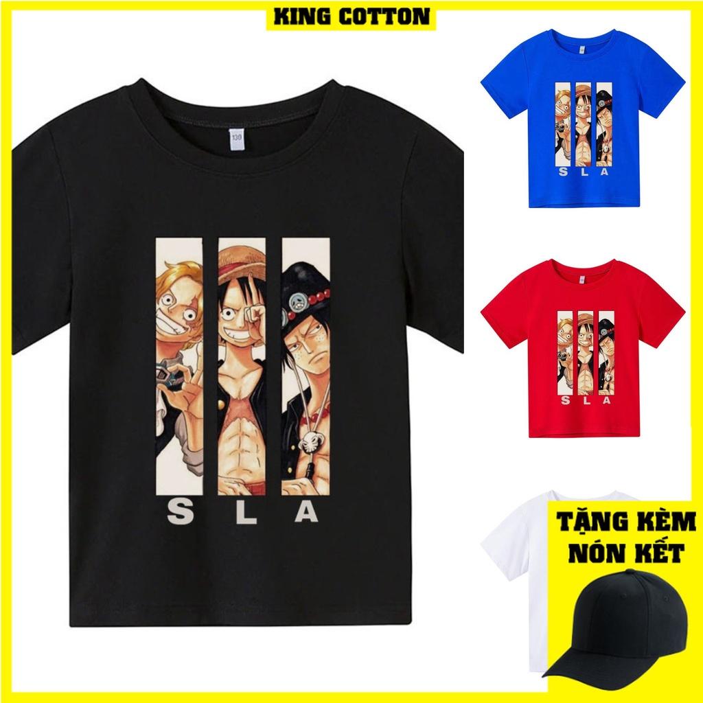 Áo thun trẻ em ONE PIECE 2, 4 màu, có size người lớn, Anam Store