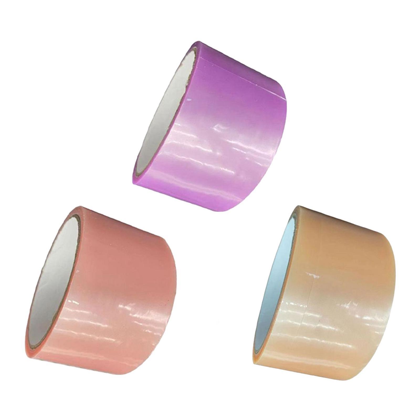 3pcs Creative Sticky Ball Rolling Tape Decorative DIY Game for Children