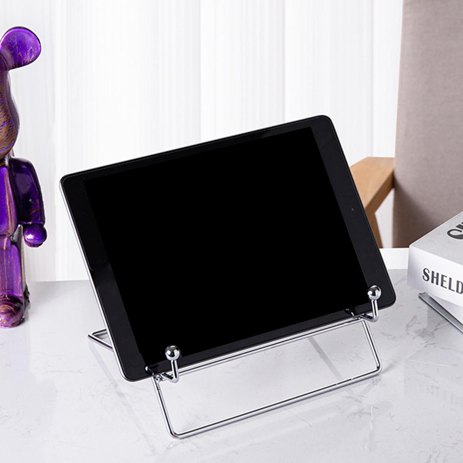 Metal Stand Lazy Bed  Desktop Multipurpose Foldable Creative Storage Rack Tablet Holder Cradle Tablet Bracket for Phone