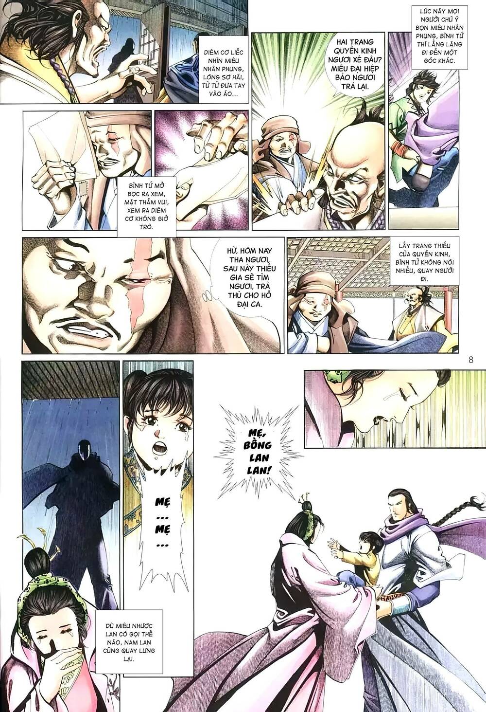 tuyết sơn phi hồ - mã vinh thành chapter 8 8