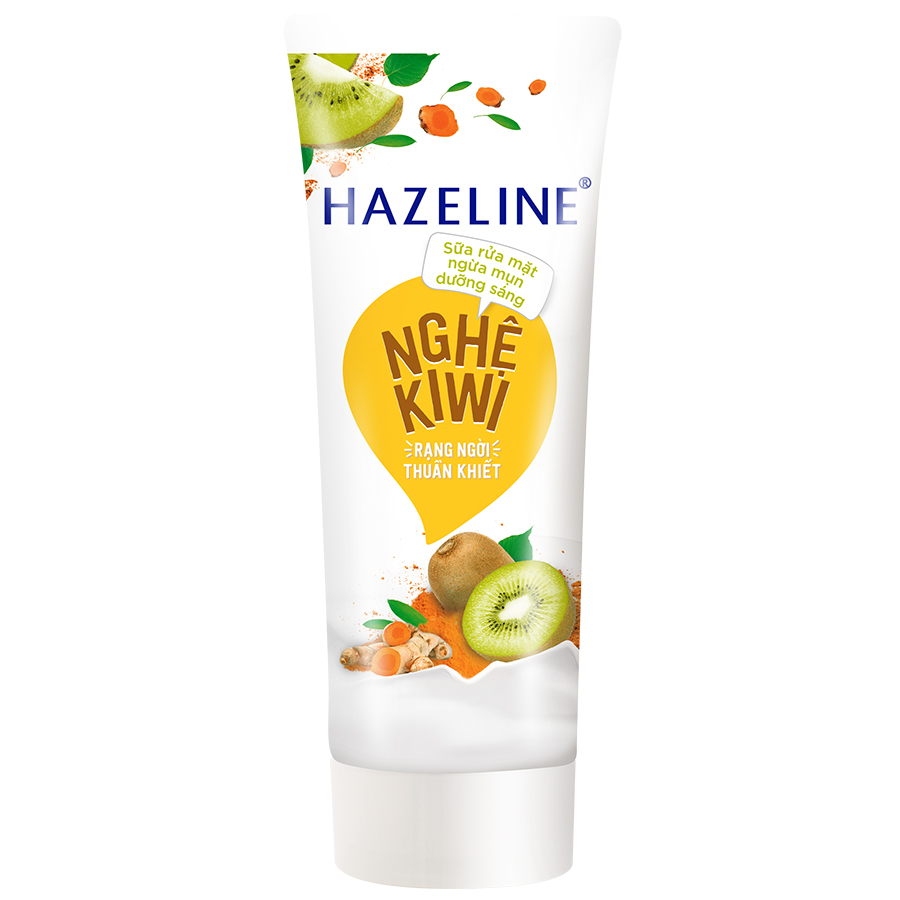 Sữa Rửa Mặt Sáng Da Hazeline Kiwi Nghệ 67183449 (100g)