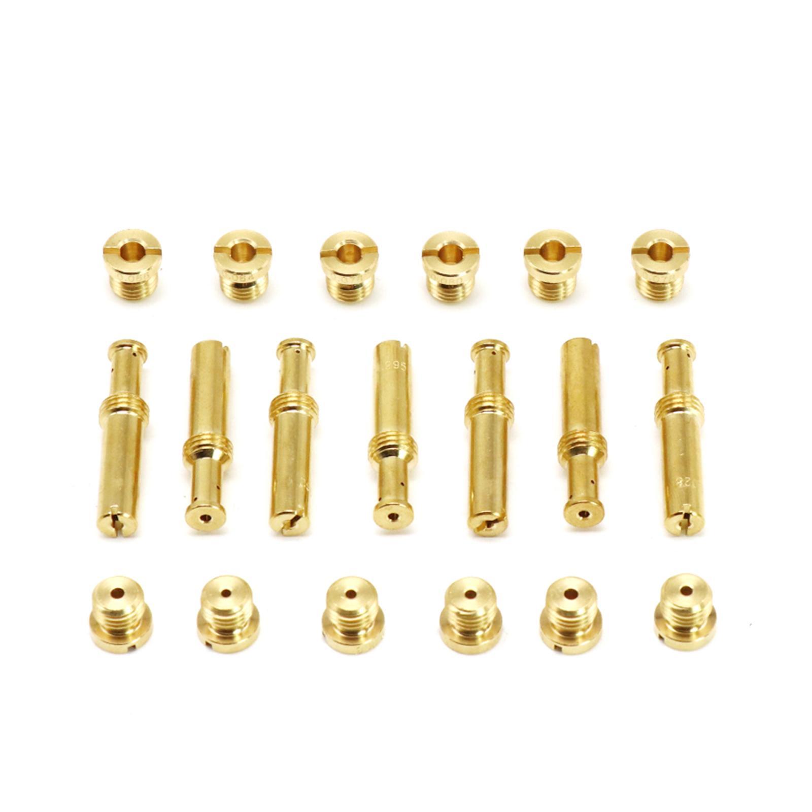 19Pcs Jet Assortment for Super E Carburetors Replace Parts