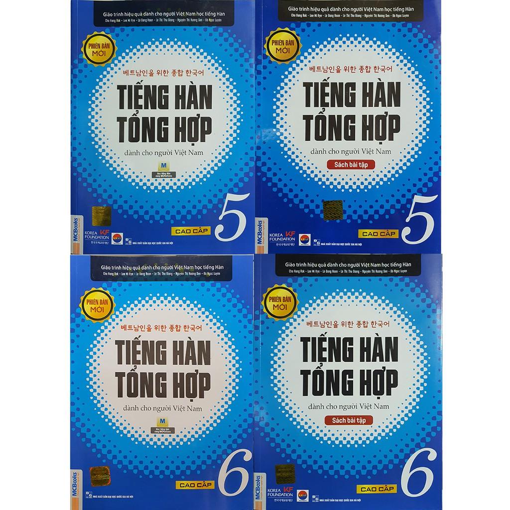 Sách Giáo Trình Tiếng Hàn Tổng Hợp Cao Cấp 5 & 6