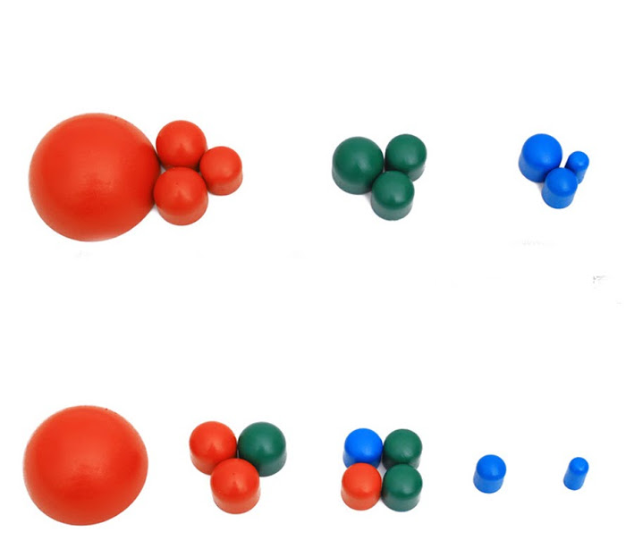 Hệ mặt trời DCGT053 Giáo cụ Montessori