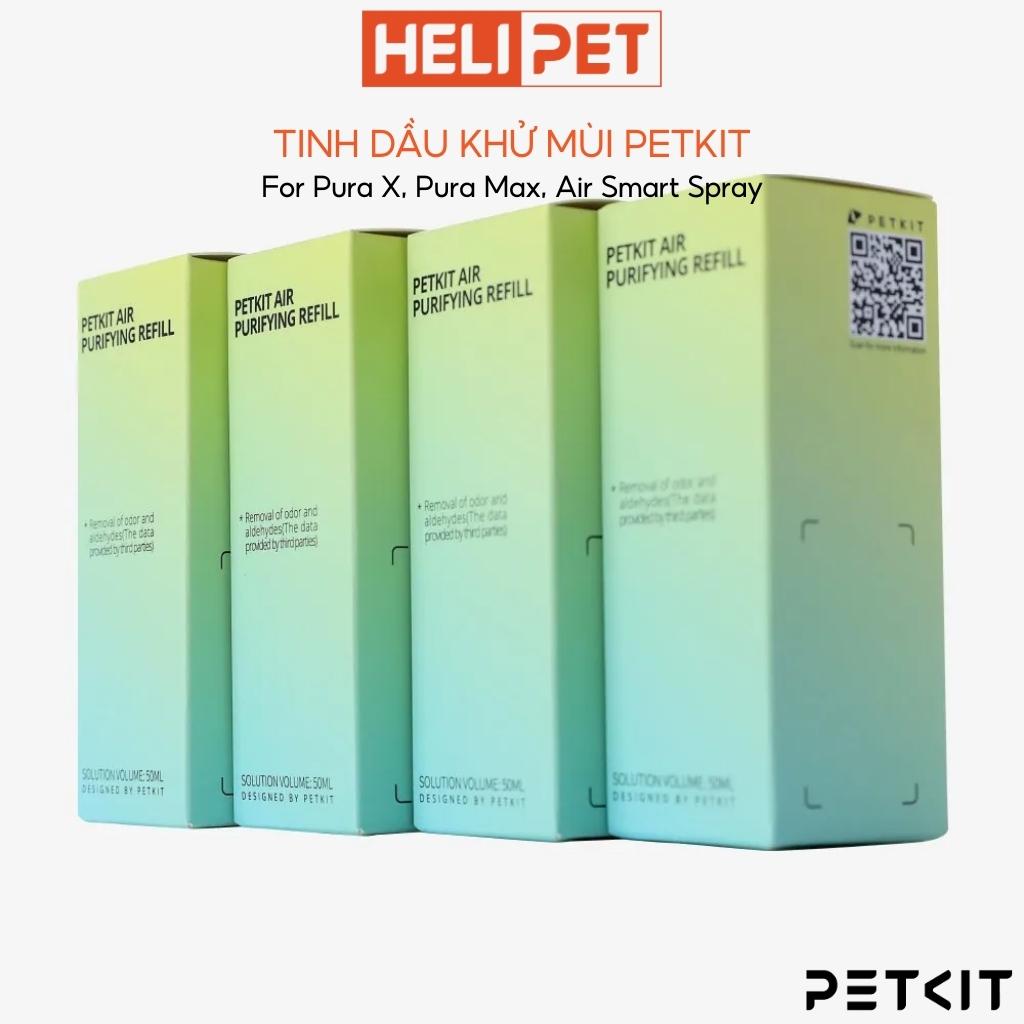 Tinh Dầu Dùng Cho Máy Khử Mùi Pura Air Smart Spray, Máy Vệ Sinh Tự Động Cho Mèo Petkit Pura Max, Pura X- HeLiPet