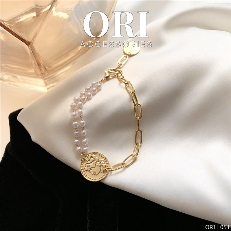 Lắc tay nữ Anselm thời trang cá tính ORI ACCESSORIES L051