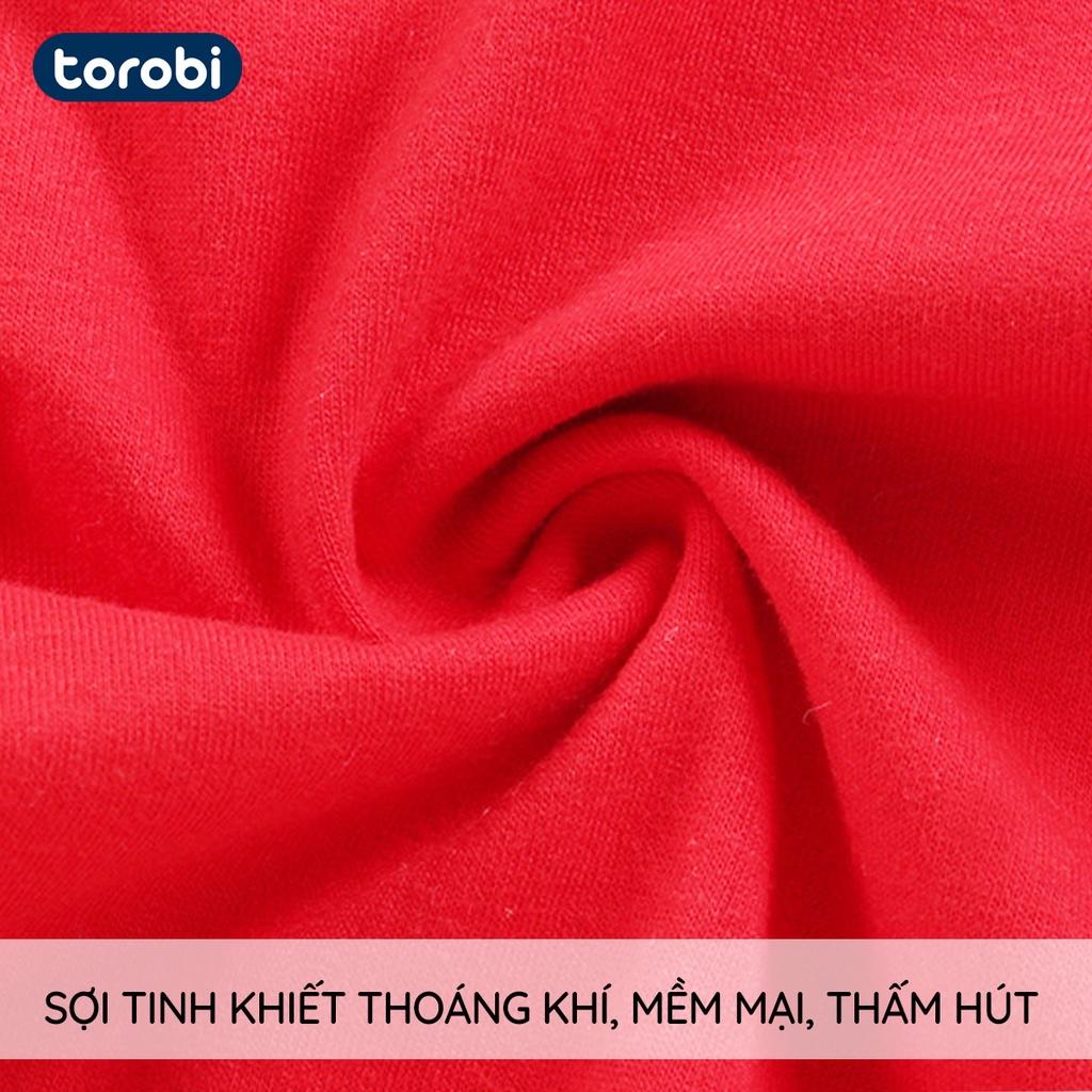 Bodysuit Cho Bé, Body Đùi Torobi Cotton Mềm mại, Thấm Hút Mồ Hôi, Khô Nhanh | 1-12 Tháng