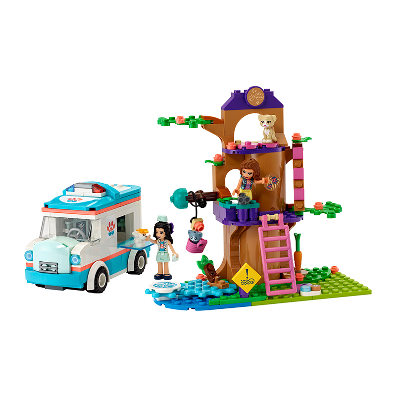 LEGO FRIENDS 41445 Xe Khám Thú Cưng Di Động