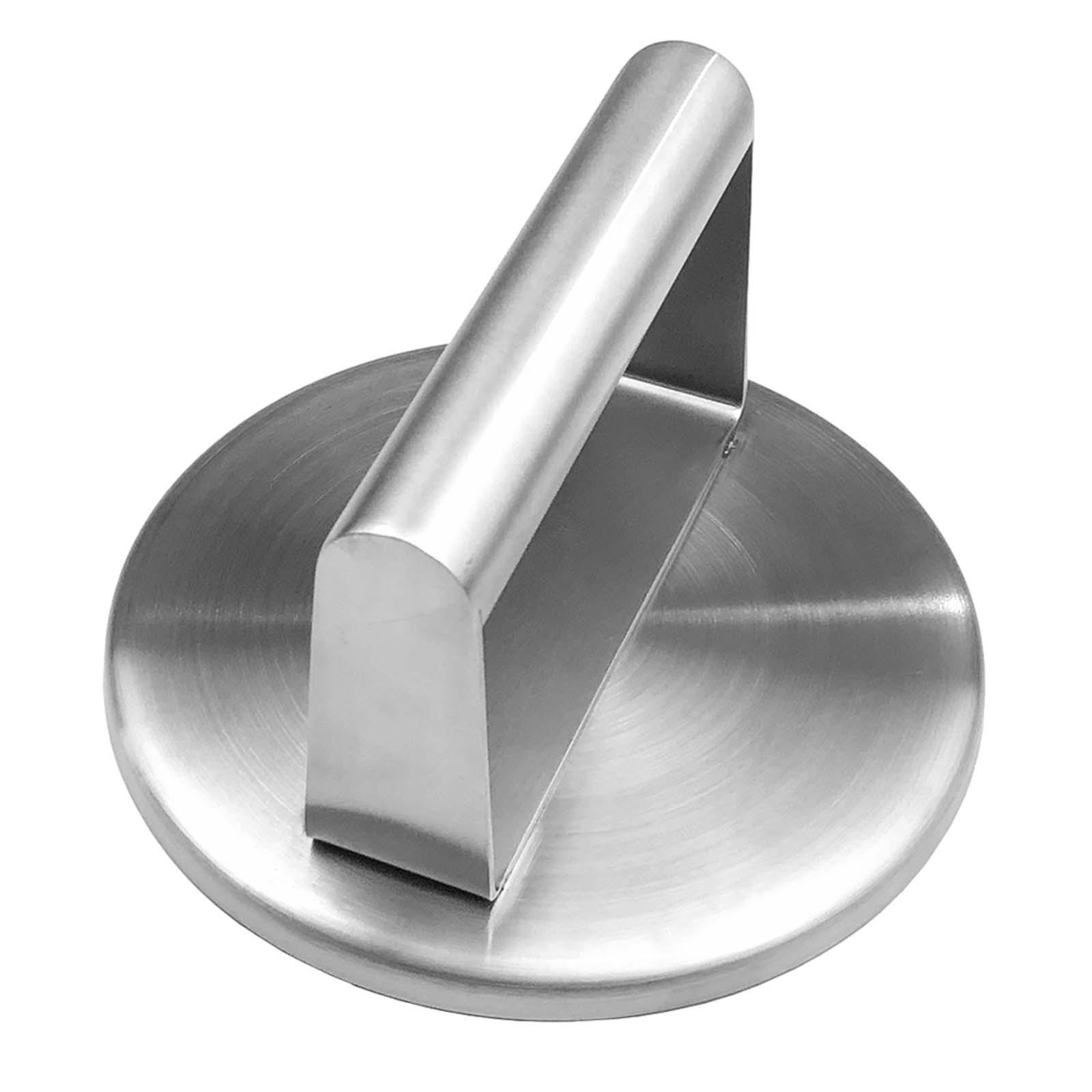 Stainless Steel Burger Press 5.94inch Steak for Steak Making BBQ Accessories