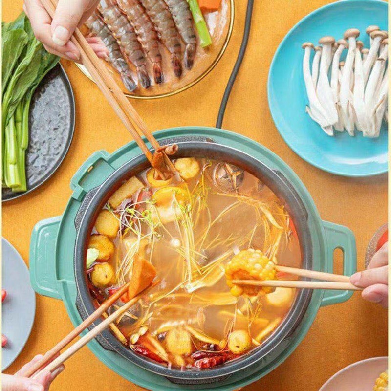Nồi áp suất điện AUX đa năng dung tích 3 lít - Hàng nhập khẩu