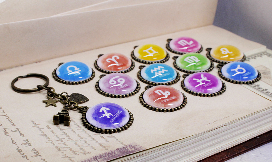 Móc khóa 12 cung hoàng đạo Zodiac My Color 06646-M3