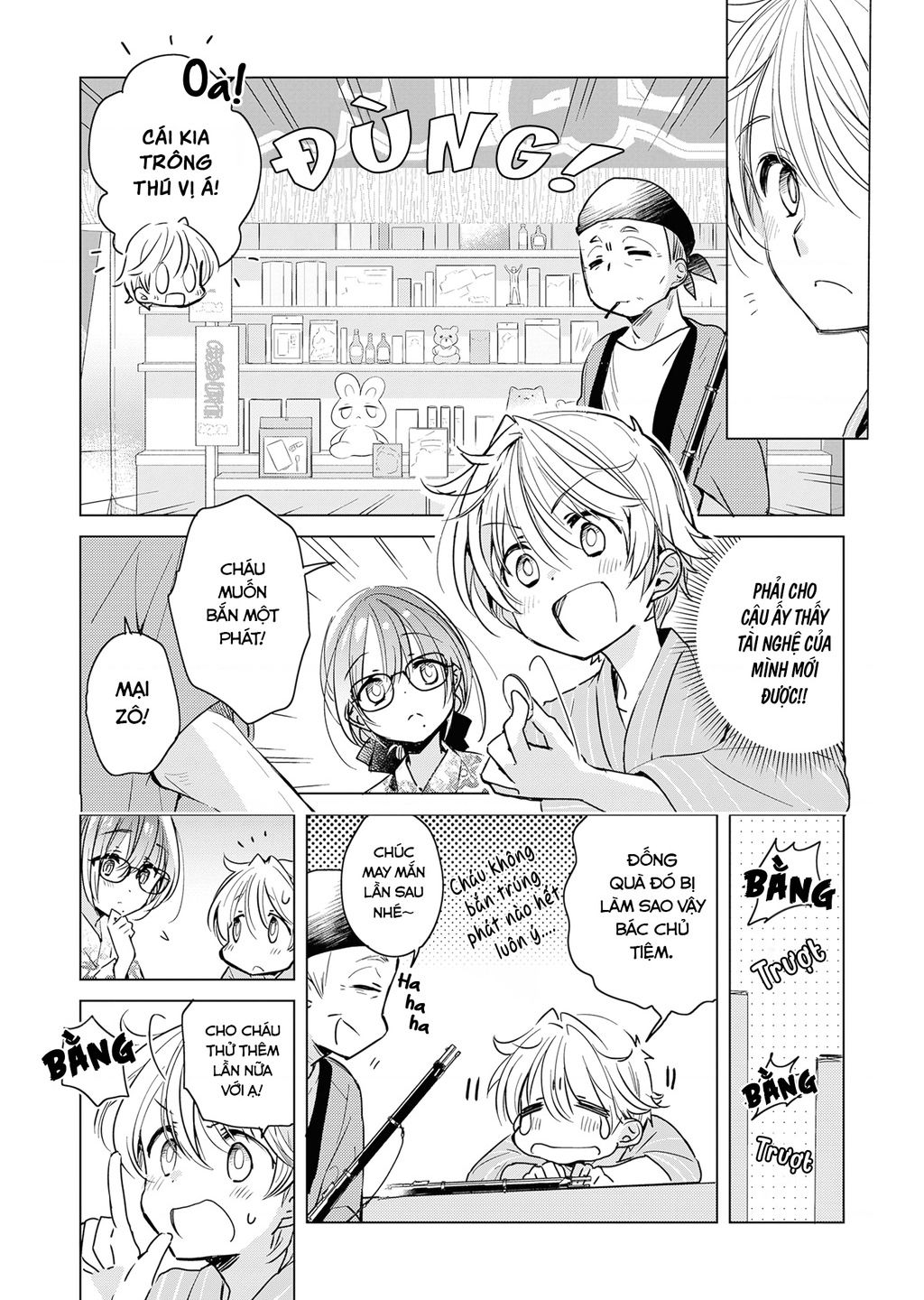 cuộc sống thường ngày của nhân viên hiệu thuốc sa-chan chapter 0 3