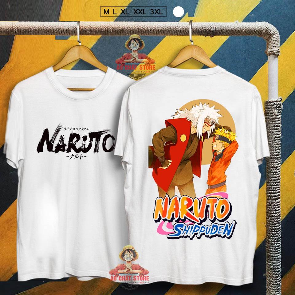 Áo Thun Jiraiya vs Naruto