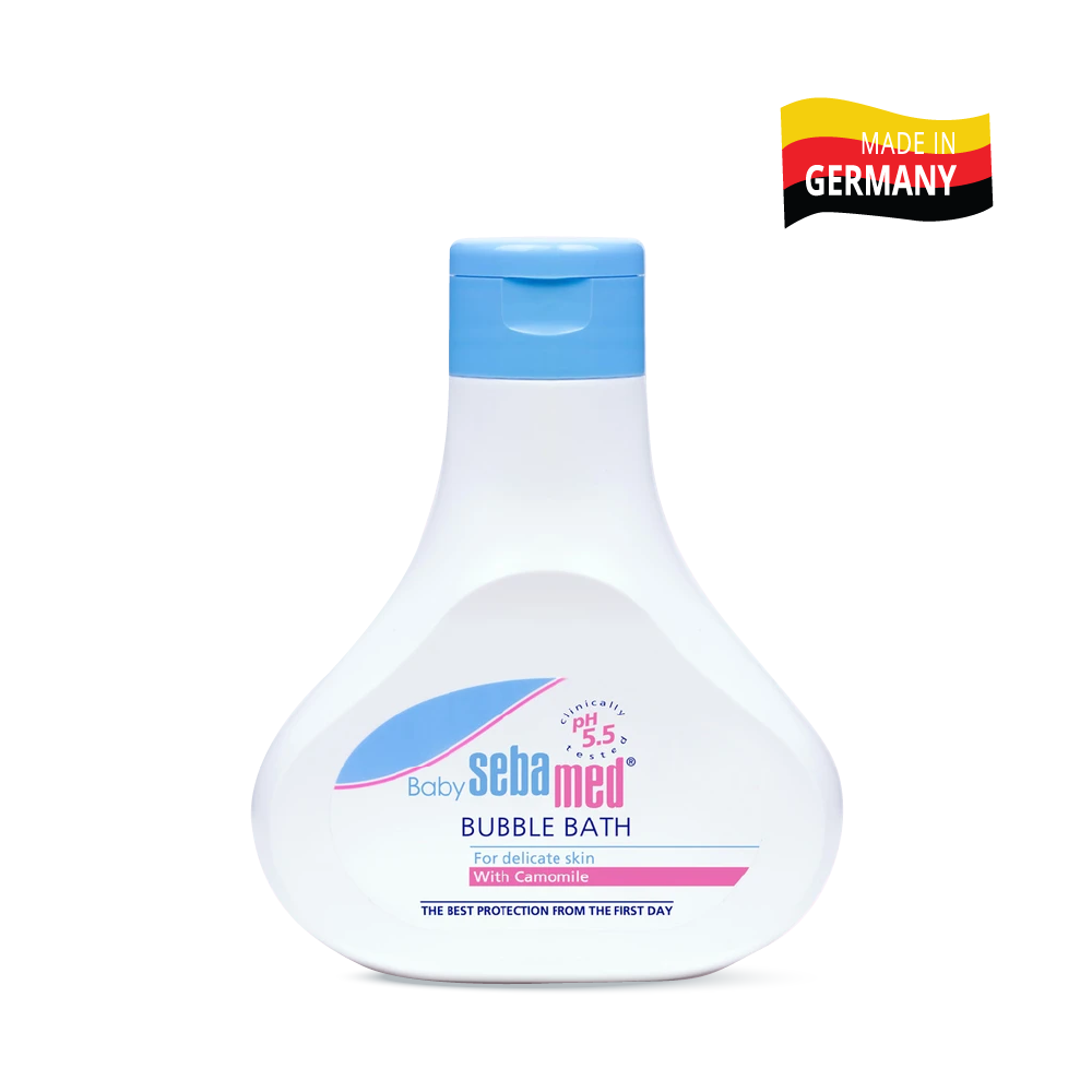 Bộ sản phẩm sữa tắm và gội dịu nhẹ không cay mắt bé Sebamed