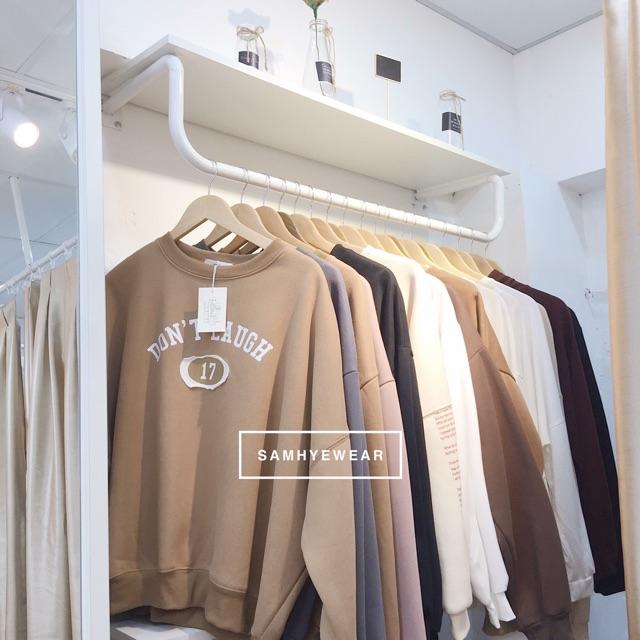 Áo nỉ lót bông siêu Hàn quốc