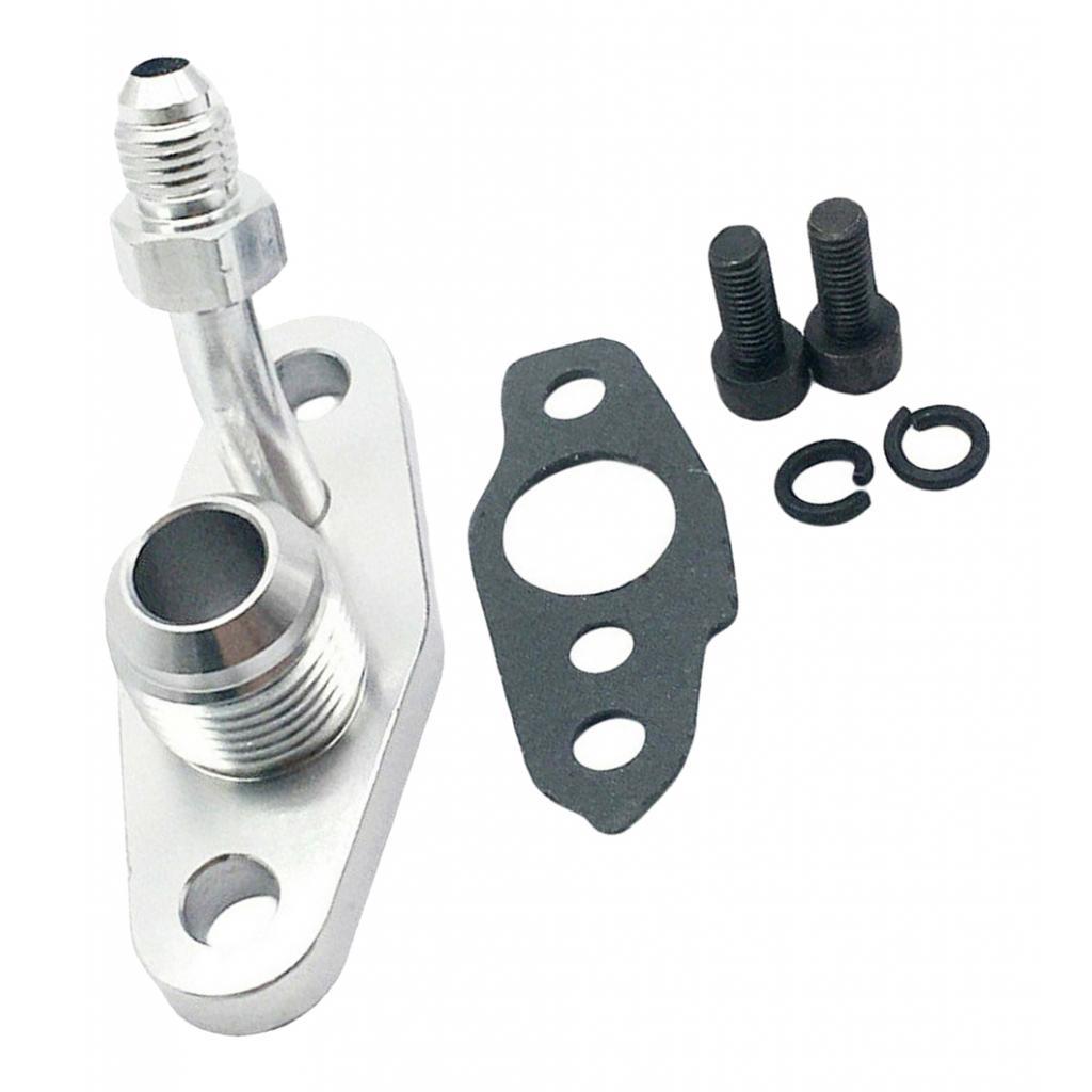 Turbo Oil Feed 4AN & Return 10AN Flanges for  CT9 CT12 CT20 CT26