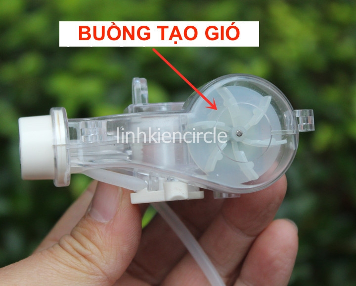 Bộ thổi bóng xà phòng sẵn bơm motor 130 cho máy thổi bong bóng xà phòng DIY 3V - 6V - LK0391