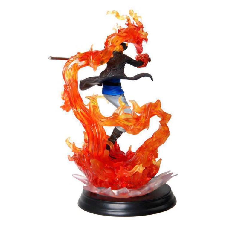 Mô hình One Piece Mô hình Sabo hỏa chảo màu lửa 33cm