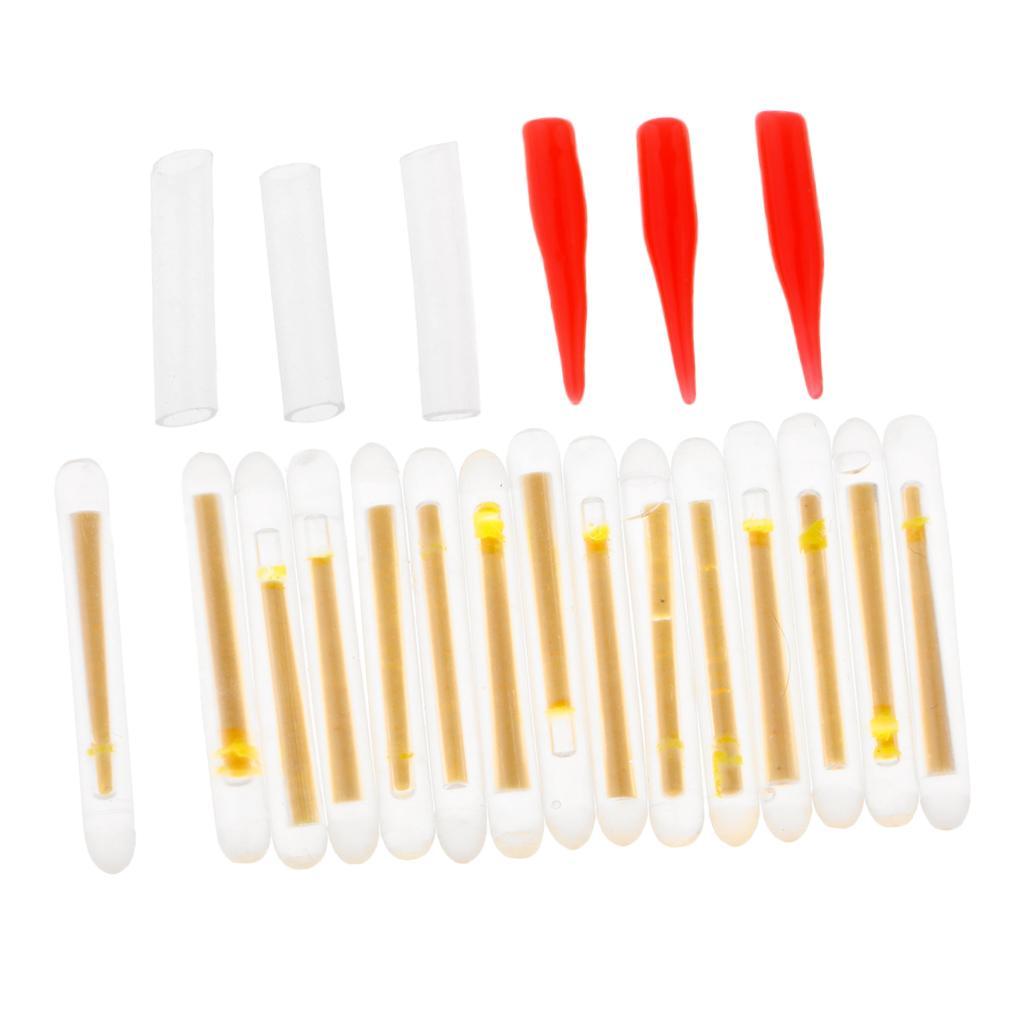 1 Box Fishing Glow Stick Fluorescent Light Stick Tube 2.9 Straight Head