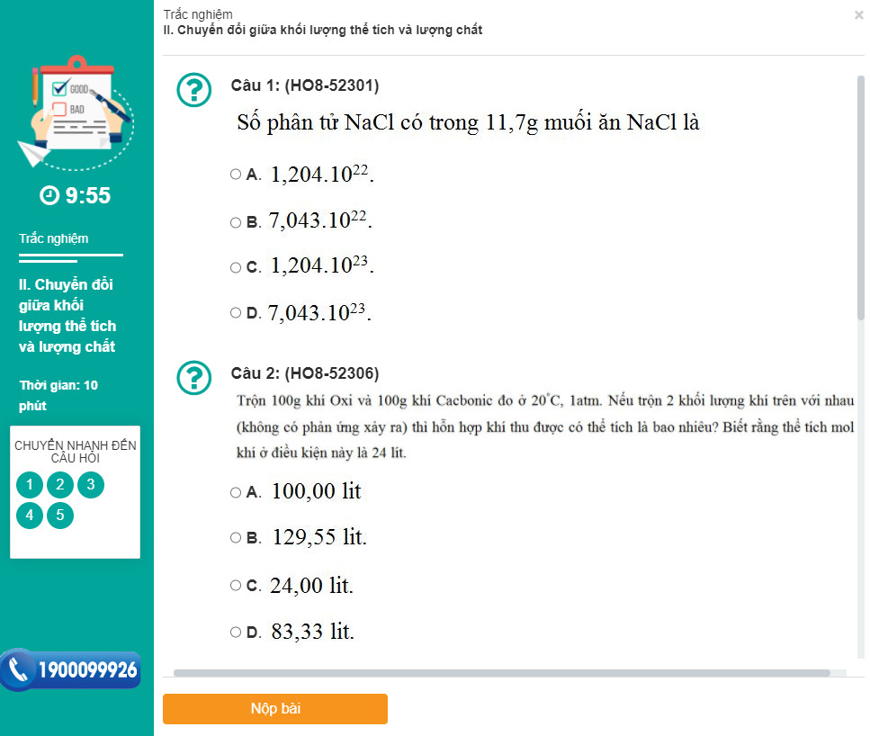 Khóa học HOÁ HỌC 8 - CƠ BẢN + NÂNG CAO thầy Phương Duy- 09 tháng